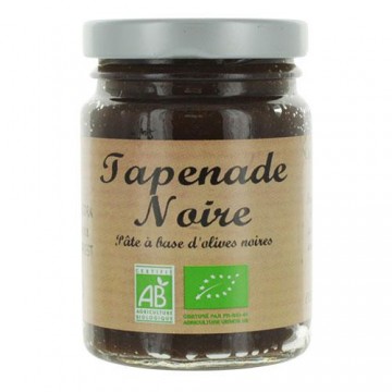 Tapenade noire BIO pot 90g