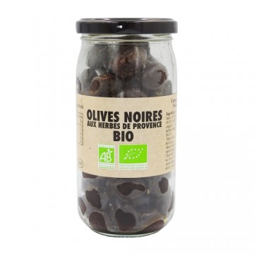 Olives noires herbes de...