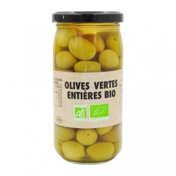 Olives vertes entières BIO...